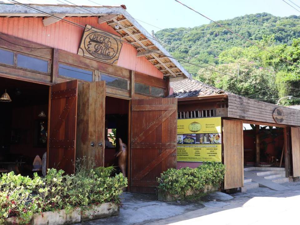 Deck Da Villa Pousada Ubatuba Exterior foto
