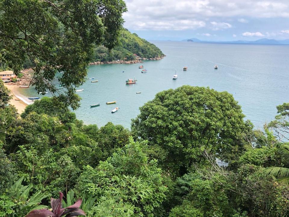 Deck Da Villa Pousada Ubatuba Exterior foto